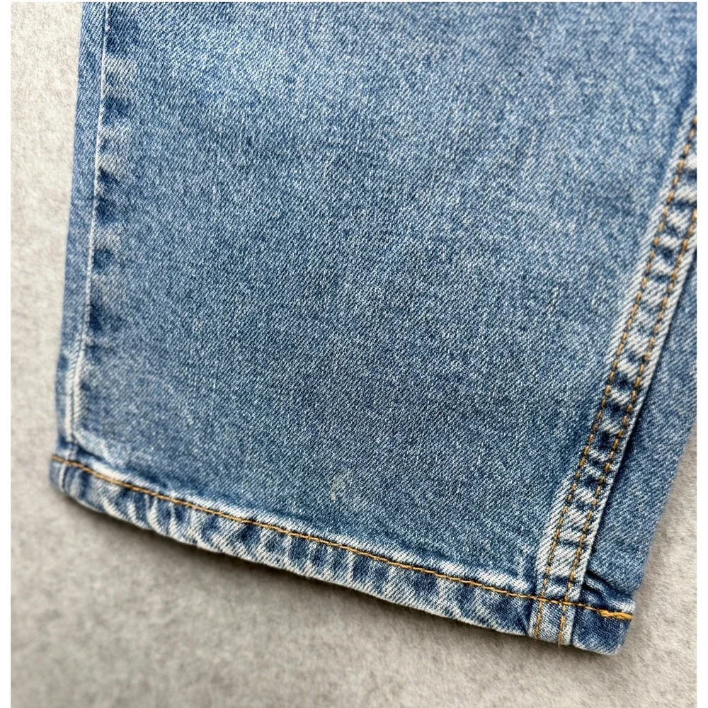 Levis 514 Mens Straight Fit Jeans W32 L32 Light Wash Blue Denim